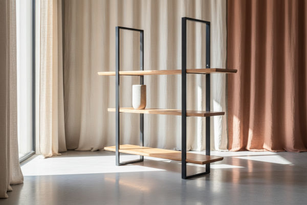 Regał na wymiar z litego drewna – ELEMENT Mały - designerski mebel z litego drewna marki GMO Design
